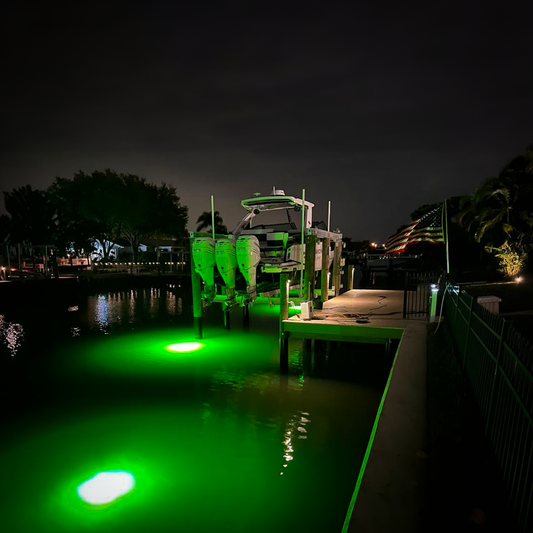 Catching Redfish and Trout Around Dock Lights