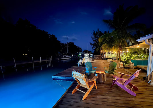 Creating a Stunning Waterfront View with Underwater Fish Lights
