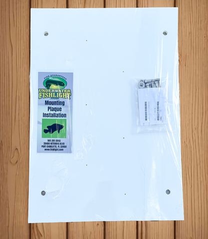 Fish Light Mounting Plaque & Hardware