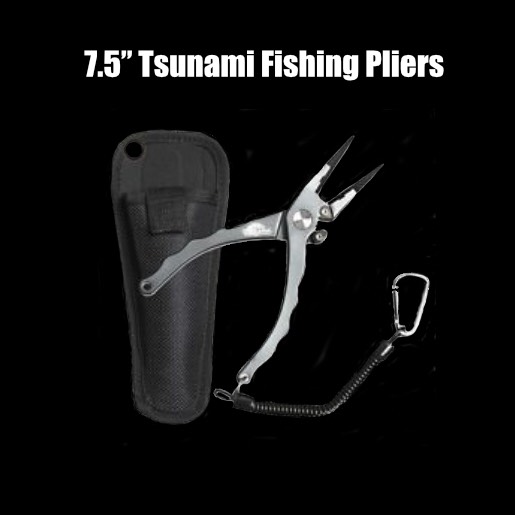 Rakiyada 7.5 Inch Fishing Pliers Saltwater, Multi-Functional