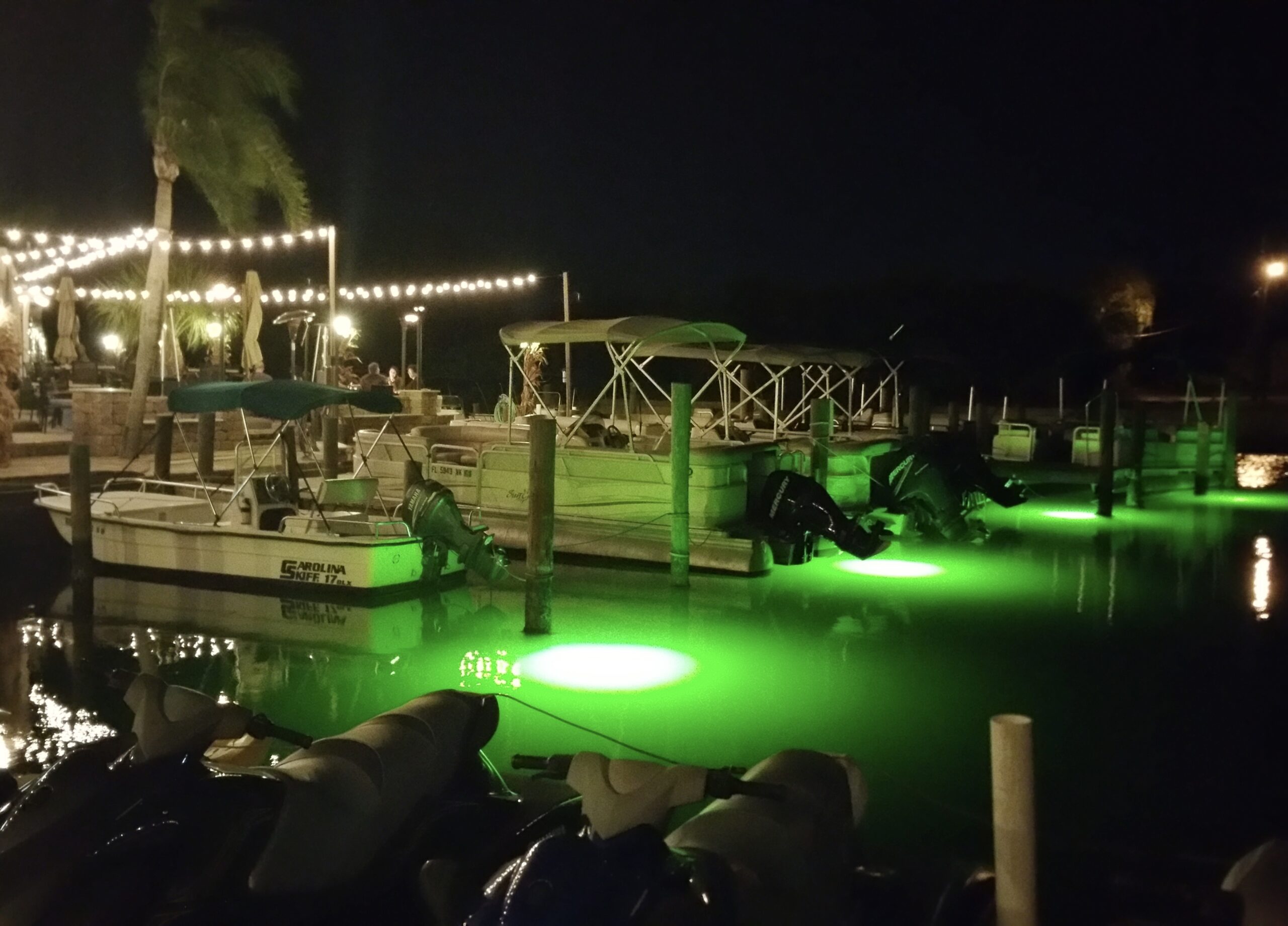 Classic Triple Fish Light For Docks – Underwater Fish Light