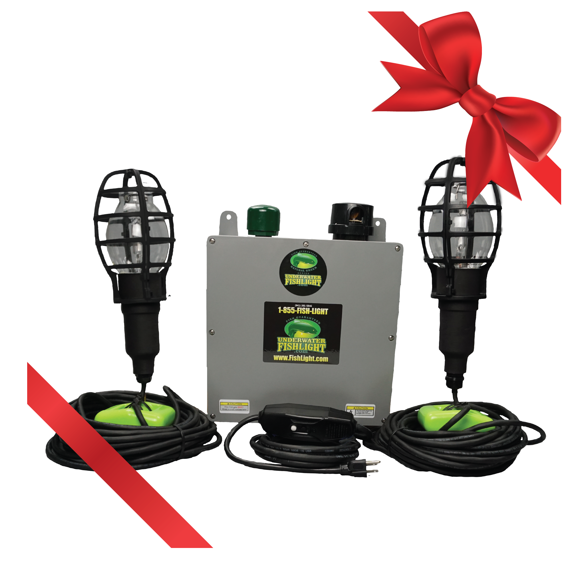 Classic Double <br> Fish Light For Docks