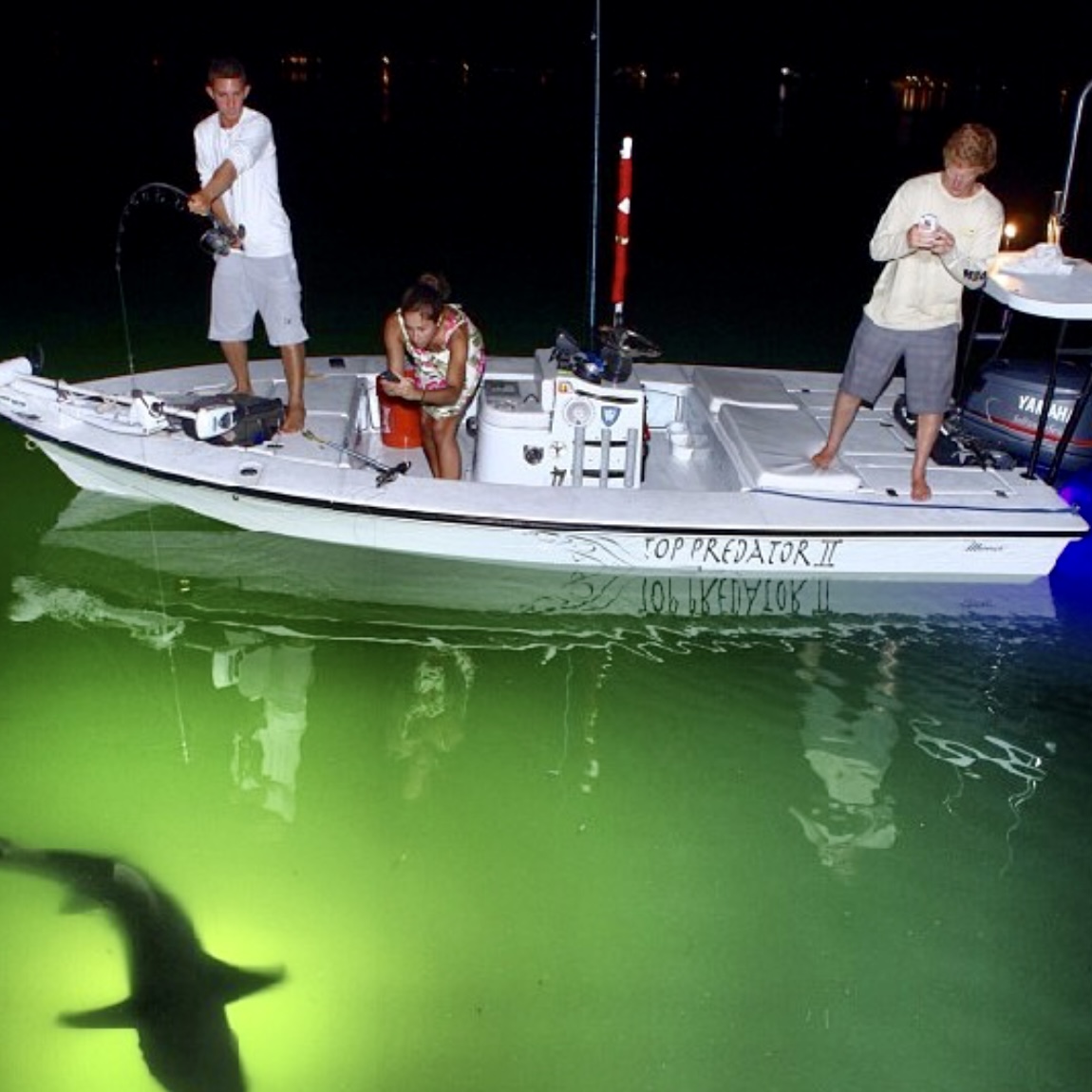 LED Fishing Light Night Underwater Fish Gathering Attracting Lamp