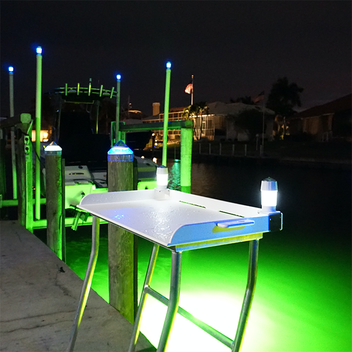 Boat Mounted Fish Cleaning Station – Underwater Fish Light