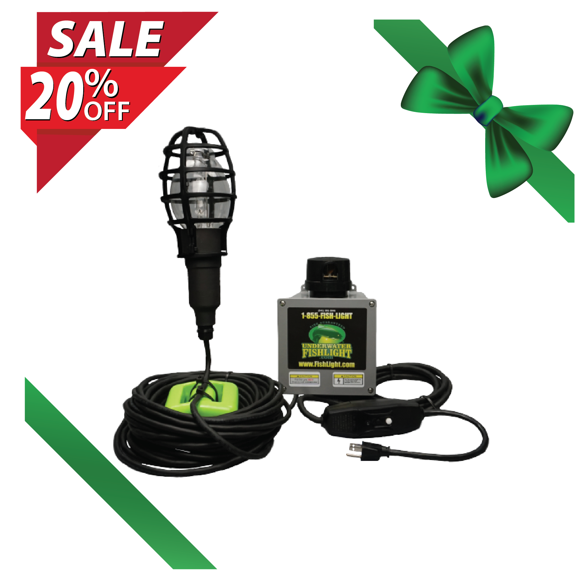 Classic Single <br> Fish Light For Docks